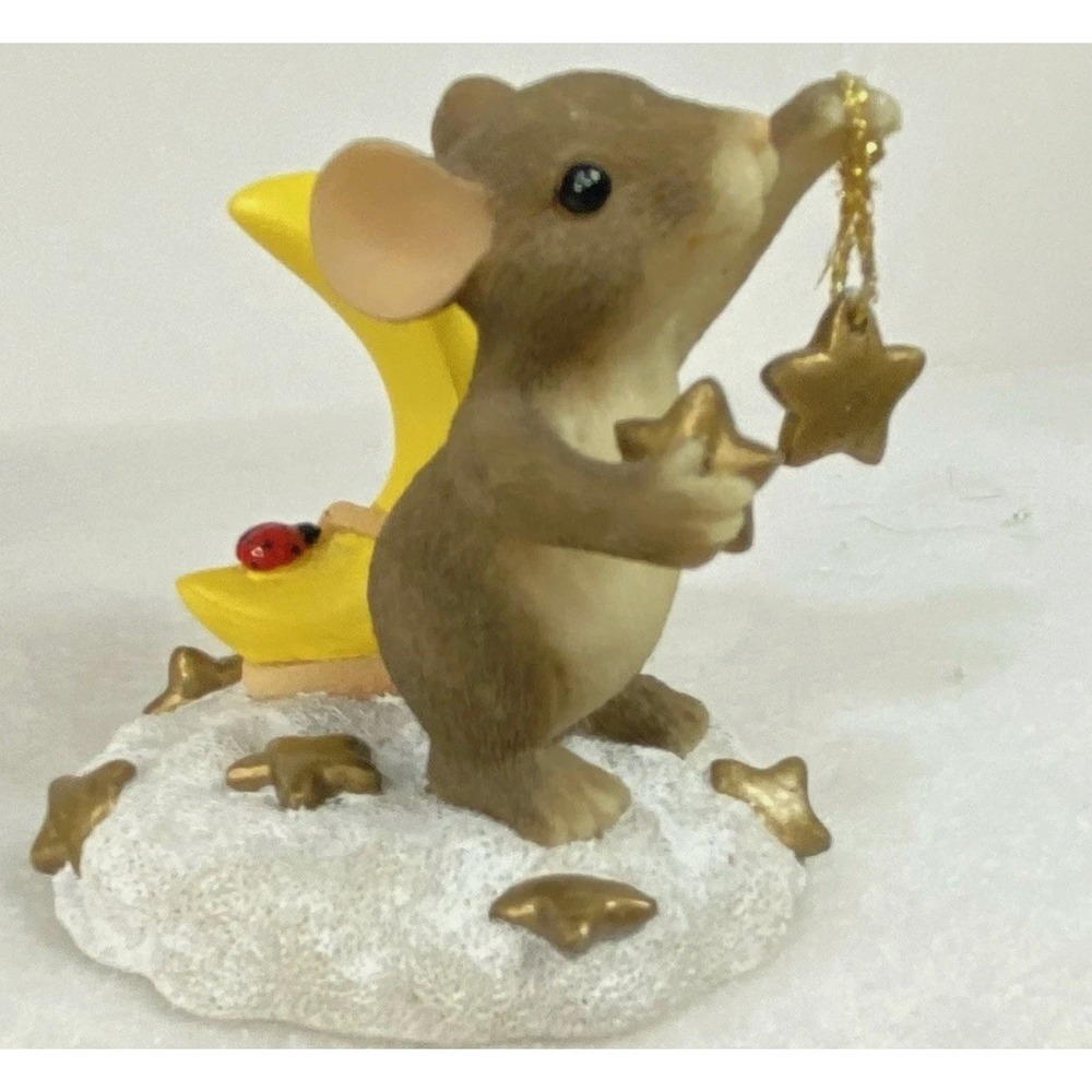 Fitz & Floyd Charming Tails‎ "You Are My Shining Star" mouse figurine